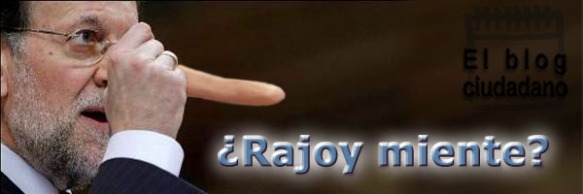 Rajoy miente